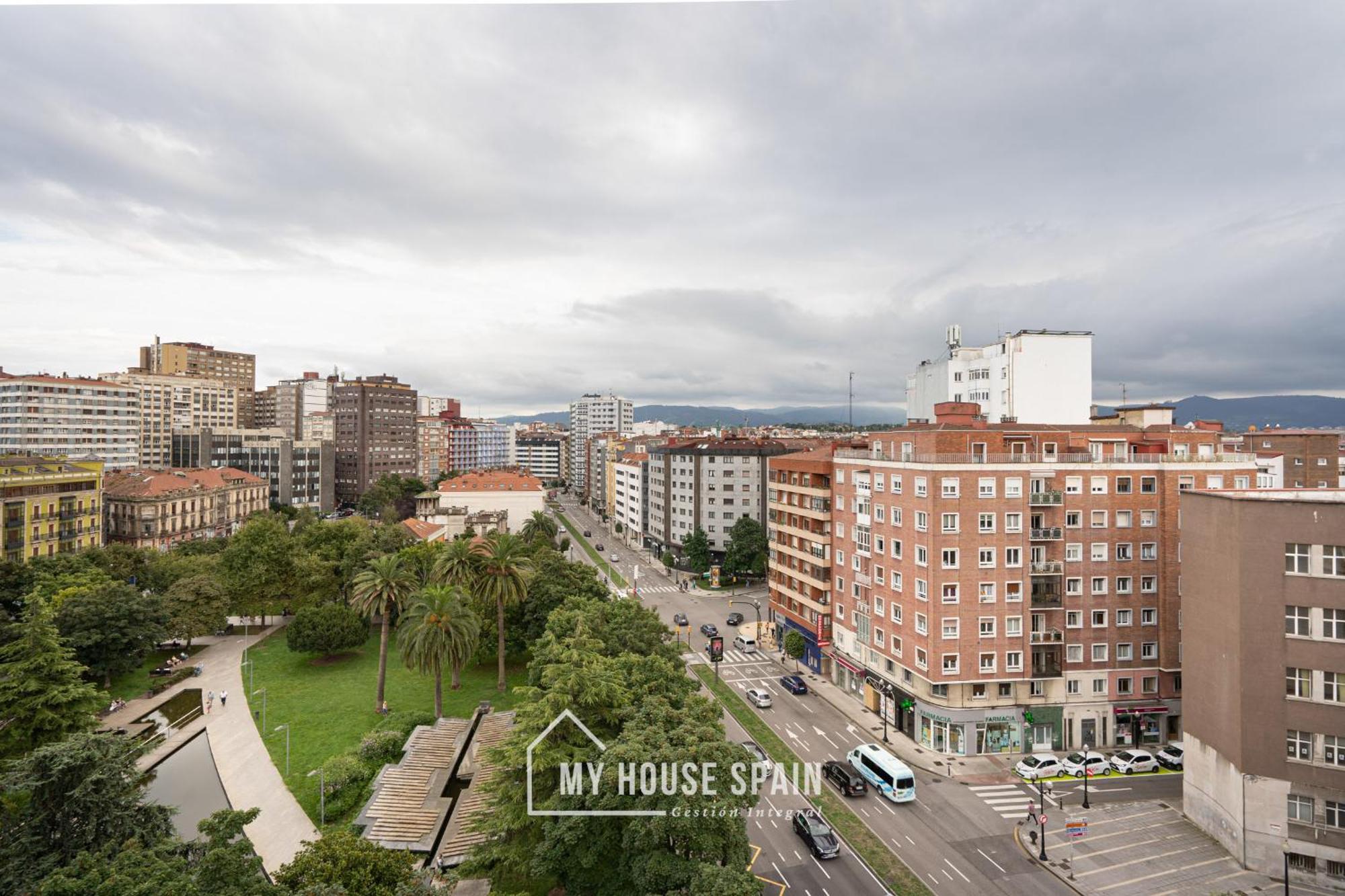 Myhousespain - Amplio Apartamento Con Vistas En Pleno Centro Gijon Exterior photo